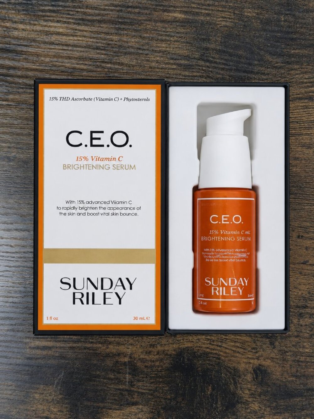 C.E.O Sunday Riley 15% Vitamin C Brightening Serum